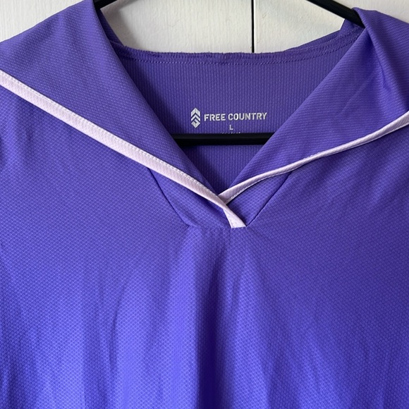 Free Country Hooded Purple Swim Suit Cover-Up - Girls 14 / 16 - Picture 3 of 10